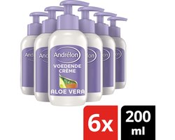 Andrélon Aloë Vera Repair Haarcrème - 6 x 200 ml  - Voordeelverpakking