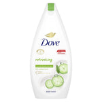 Dove - Douchegel - Refreshing - Cucumber & Green Tea Scent - 225ml
