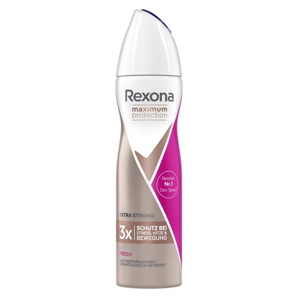 Rexona Maximum Protection - Deodorant - Spray - Fresh - Extra Strong - 150ml