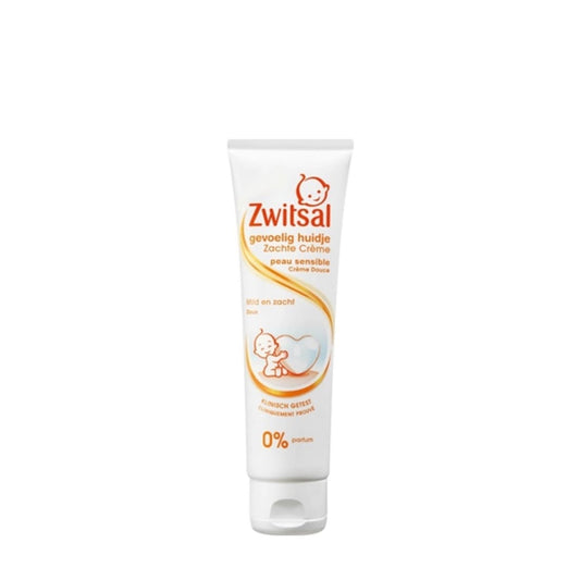 Zwitsal - Baby Huidverzorging - Baby Creme - Sensitive Skin - 100ml