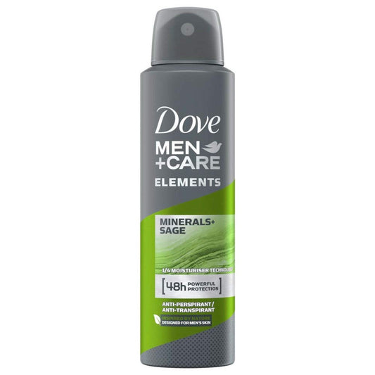 Dove Men+Care - Deodorant - Spray - Minerals + Sage - 150ml