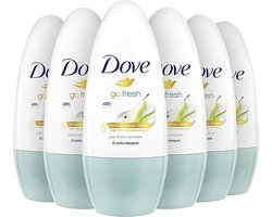 Dove Deodorant Roller Peer & Aloe Vera - 6 x 50 ml