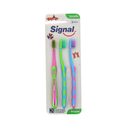 Signal - Tandenborstel - Kids - Trio Pack - 3 Stuks