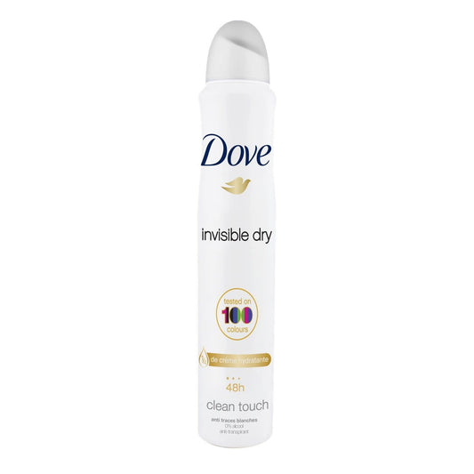 Dove - Deodorant - Spray - Invisible Dry - 0% Alcohol - 200ml