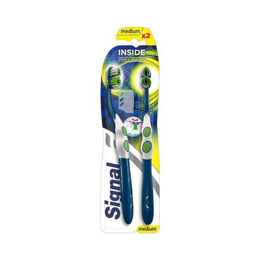 Signal - Tandenborstel - Inside Precision - Flexi Clean - Duo Pack - 2 Stuks