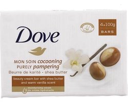 Dove - Zeeptablet - Shea Butter - 4x100g
