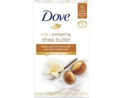 Dove Sheabutter & Vanille - 100 gr - Zeep - 24 stuks - Voordeelverpakking