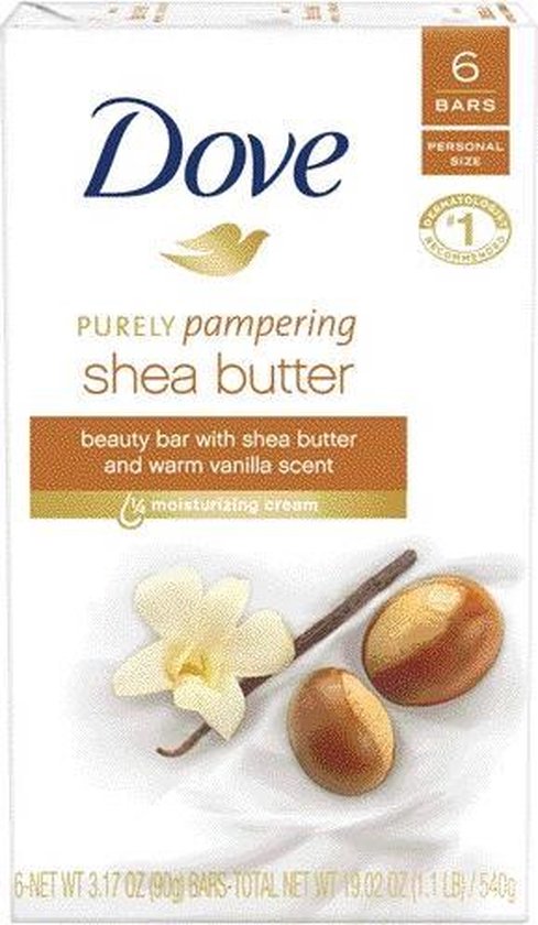 Dove Sheabutter & Vanille - 100 gr - Zeep - 24 stuks - Voordeelverpakking