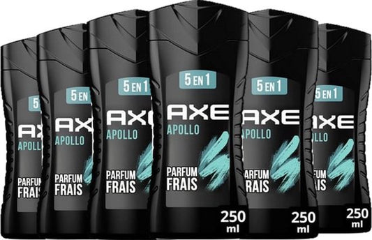 Axe Apollo Douchegel 6 x 250 ml