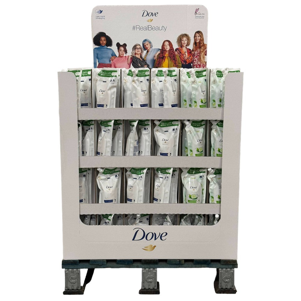 Dove - Display - Handzeep - Navulling - 2 Assortimenten - 210 Stuks