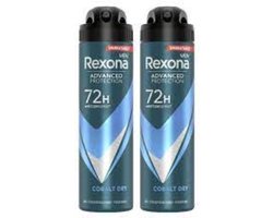 Rexona Men Dry Cobalt - 2 x 150 ml - Deodorant Spray
