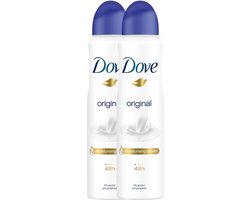 Dove Original Women Deodorant - 2 x 150 ml - Voordeelverpakking