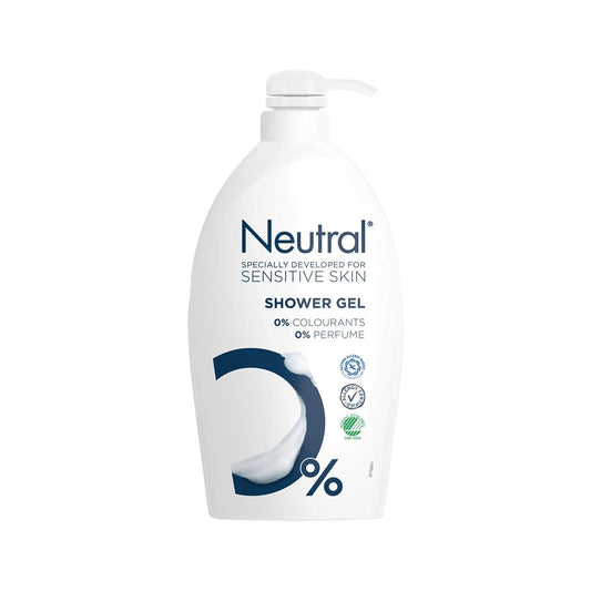 Neutral - Douchegel - Met Pomp - Sensitive Skin - 0% Colourants & Perfume - 1L
