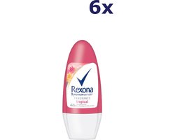 6x Rexona Deo Roll-on – Tropical 50 ml