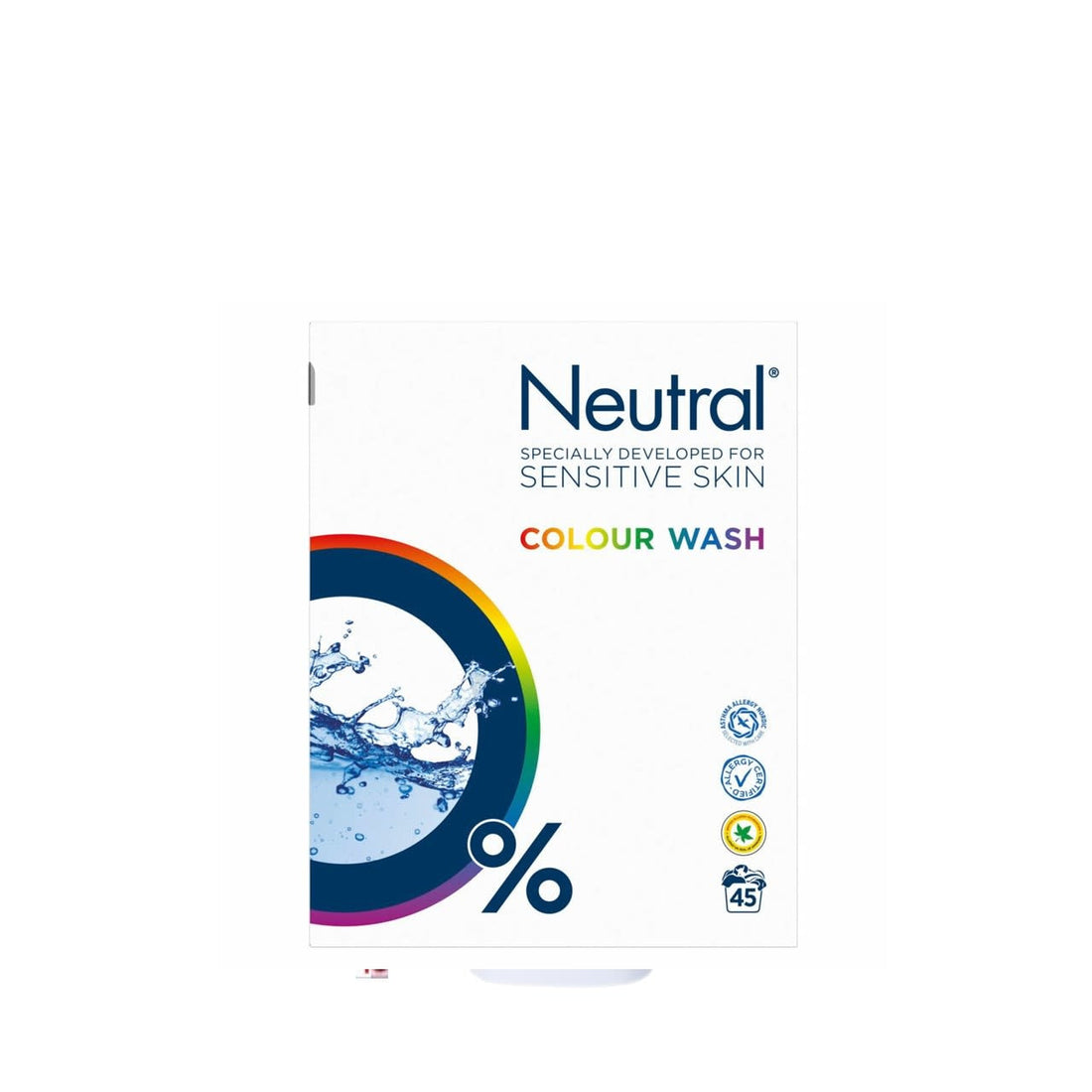 Neutral - Wasmiddel - Waspoeder - Colour Wash - 45Wb/3000g