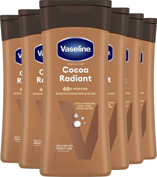 Vaseline Cocoa Bodylotion - 6 x 200 ml