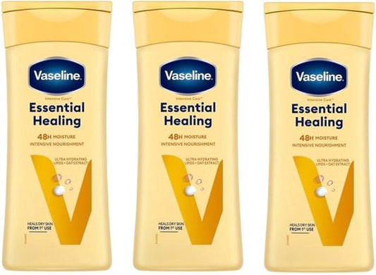 Vaseline - Bodylotion - Essential Healing - 400ml x 3