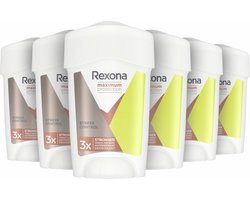 Rexona Maximum Protection Stress Control Anti-Transpirant Stick - 6 x 45 ml - Voordeelverpakking