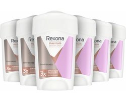 Rexona Women Maximum Protection Anti-Transpirant Deodorant Stick - Confidence - 6 x 45 ml - Voordeelverpakking