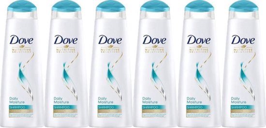 Dove Shampoo Daily moisture - 6 x 250 ml
