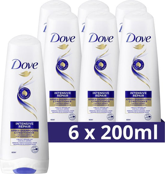 Dove Intensive Repair Conditioner - 6 x 200 ml - Voordeelverpakking