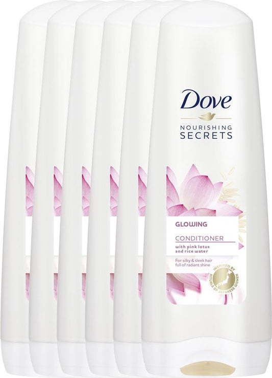 Dove Glowing Conditioner - 6 x 200 ml - Voordeelverpakking