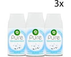 Air Wick - Luchtverfrisser - Navulling - Zachtheid van Katoen - 250ml x 3