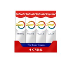 Colgate Total Classic Tandpasta 4 x 75ml - Voordeelverpakking