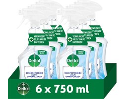 Dettol Allesreiniger Spray Cleanser 750ml - 6 Stuks - Voordeelverpakking