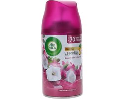 Airwick Freshmatic Navul Smooth Satin & Moon Lily- 10 x 250 ml voordeelverpakking