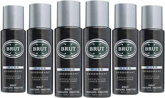 Brut Deodorant spray Musk - 6 x 200 ml