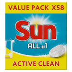Sun All-in One - Vaatwas - Tablet - Active Clean - 58Wb/841g