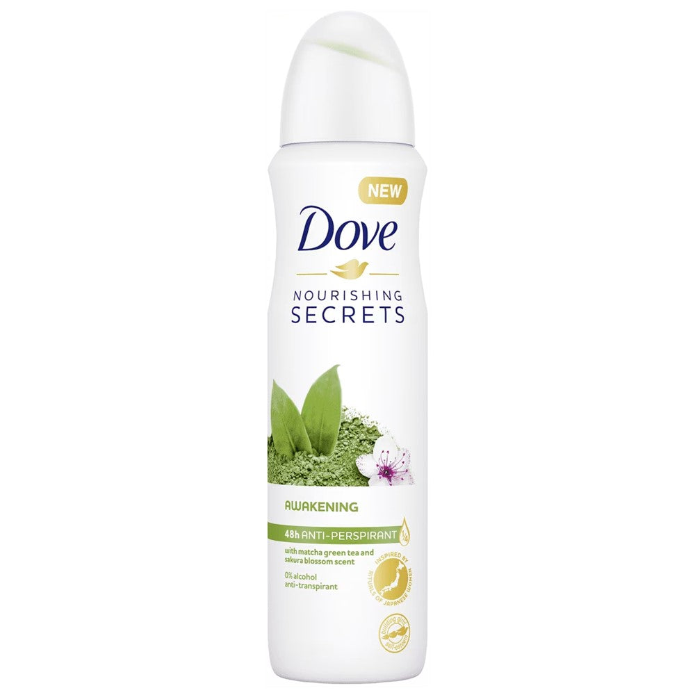 Dove - Deodorant - Spray - Awakening - Matcha Green Tea & Sakura Blossom - 150ml