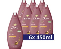 Dove Pro Age Douchegel - 6 x 450 ml - Voordeelverpakking