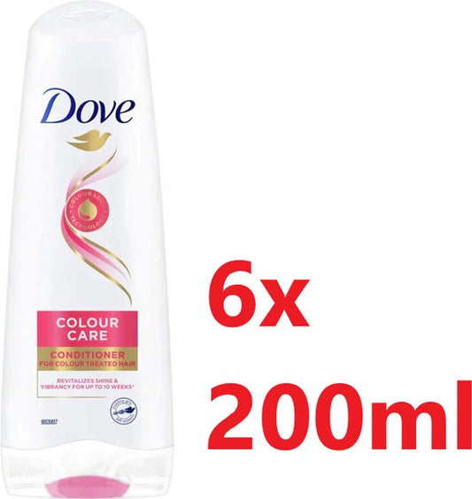 Dove Hair Therapy Color Care Women - 200 ml - Conditioner - 6 stuks - Voordeelverpakking