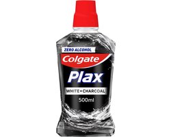 Colgate - Mondwater - Plax - White+Charcoal - 500ml