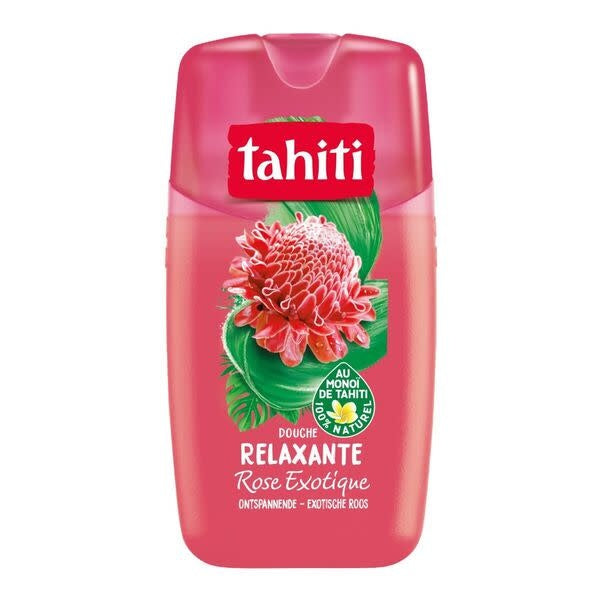 Tahiti - Douchegel - Onstpannende - Exotische Roos - 250ml