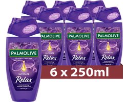 Palmolive Aroma Essence - Douchegel – Ultimate - Relax - Lavendel - 6x 250 ml - Voordeelverpakking