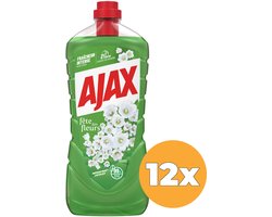 12x Ajax Allesreiniger Fete Des Fleurs Lentebloem (12 x 1250 ml)