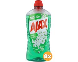 8x Ajax Allesreiniger Fete Des Fleurs Lentebloem (8 x 1000 ml)