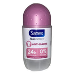 Sanex - Deodorant - Roller - Skin Protect - Anti-Marks - 45ml