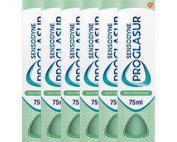 Sensodyne - Tandpasta - Pro Glasur - Daily Protection - 75ml x 6