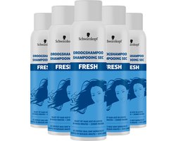 Schwarzkopf Droogshampoo Fresh 5x 150ml - Voordeelverpakking