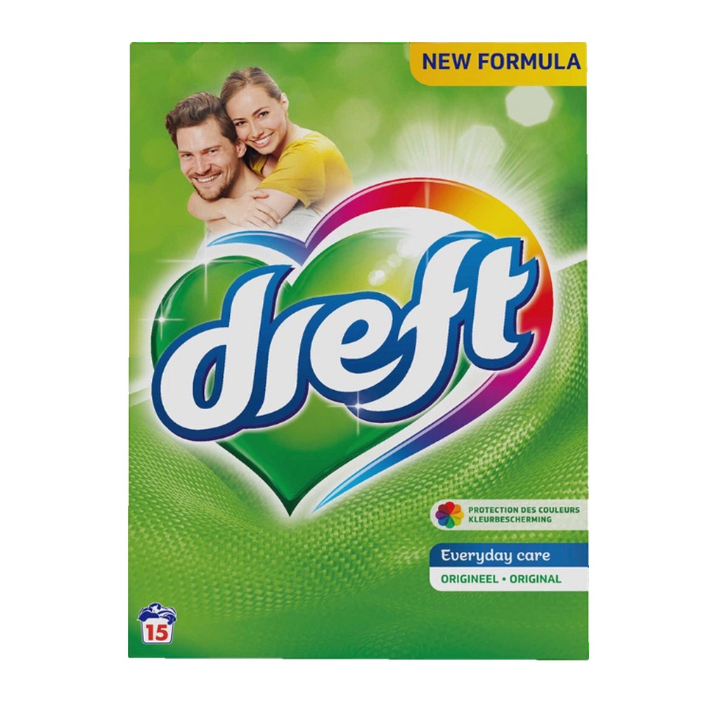 Dreft - Wasmiddel - Waspoeder - Origineel - 15Wb/975g