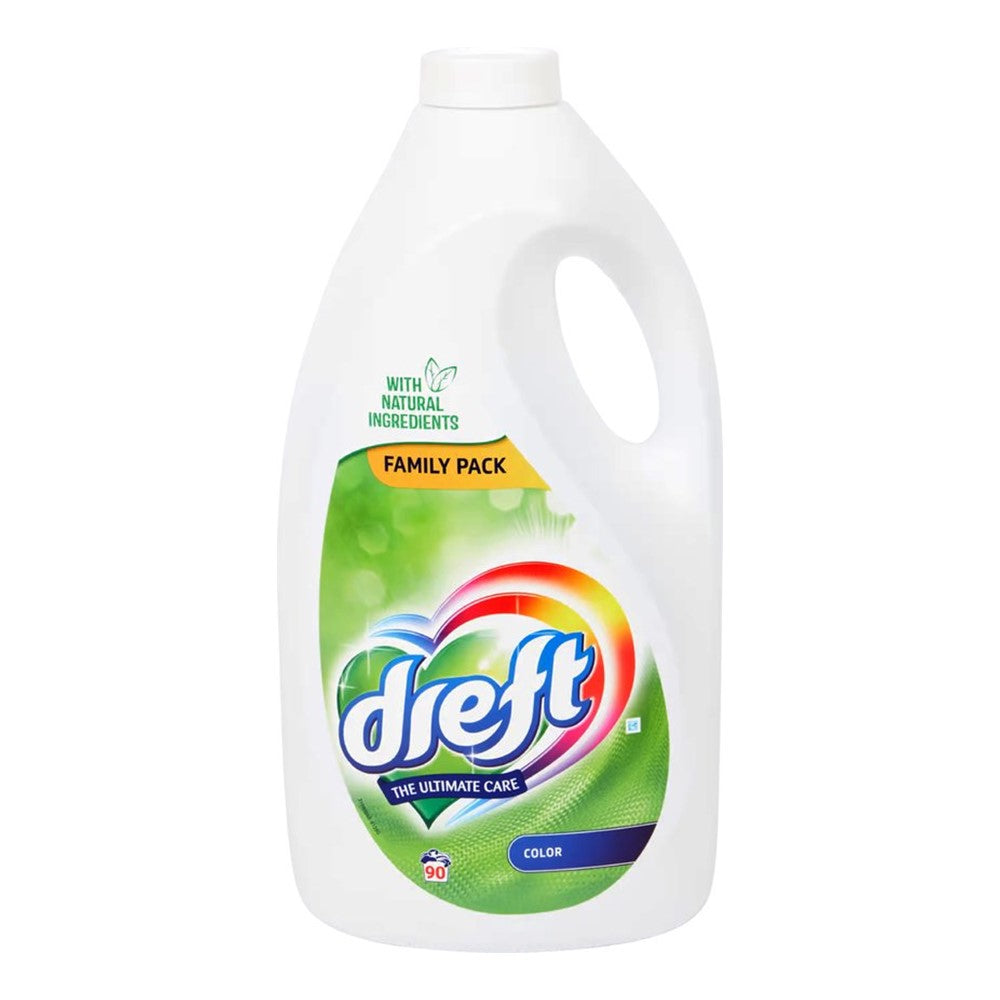 Dreft - Wasmiddel - Vloeibaar - The Ultimate Care - Color - 90Wb/4500ml