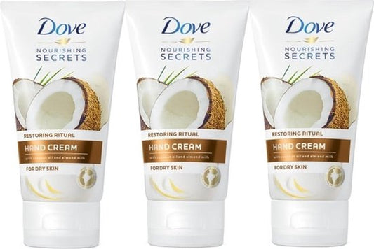 Dove - Handcrème - Restoring Care - 75ml x 3