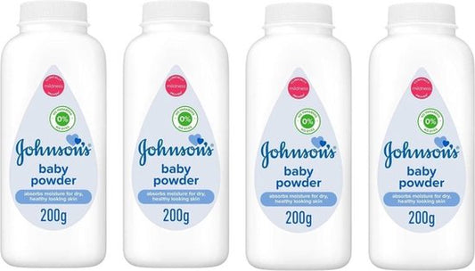 Johnson's Baby Talk Poeder 4 x 200 Gram Voordeelverpakking