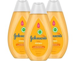 Johnson's - Baby Shampoo - 3 x 300 ml - Voordeelverpakking