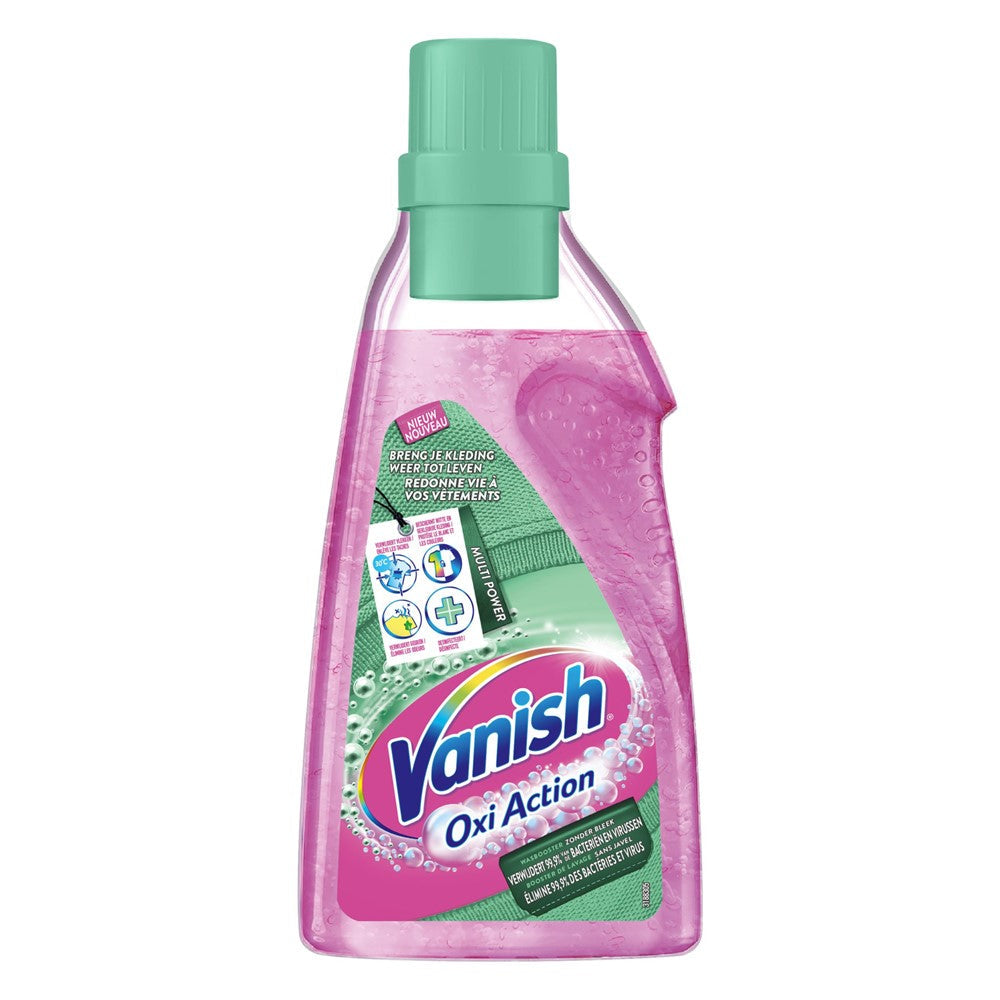 Vanish Oxi Action - Vlekvervijderaar - Gel - Pink - Stain Remover - 750ml