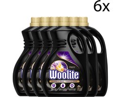 Woolite Zwart, Donker & Denim Wasmiddel met Keratine - 1,9 L x6
